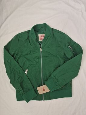 Levi's Green Bomber Jacket